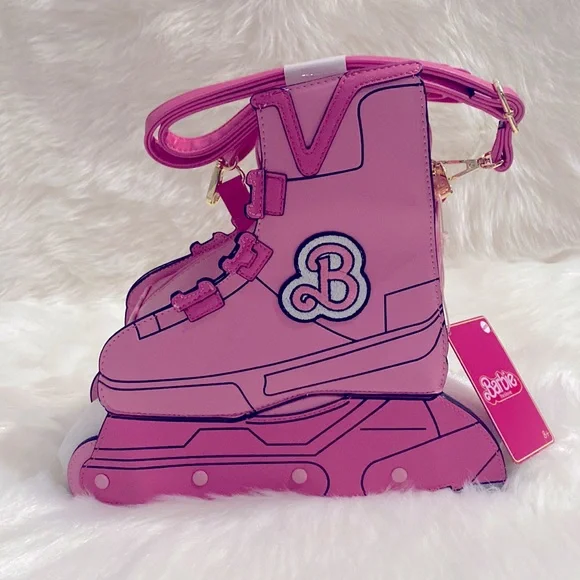 Barbie Loungefly AMC Exclusive Roller Skate Crossbody Bag LE 1000 - Picture 8 of 15